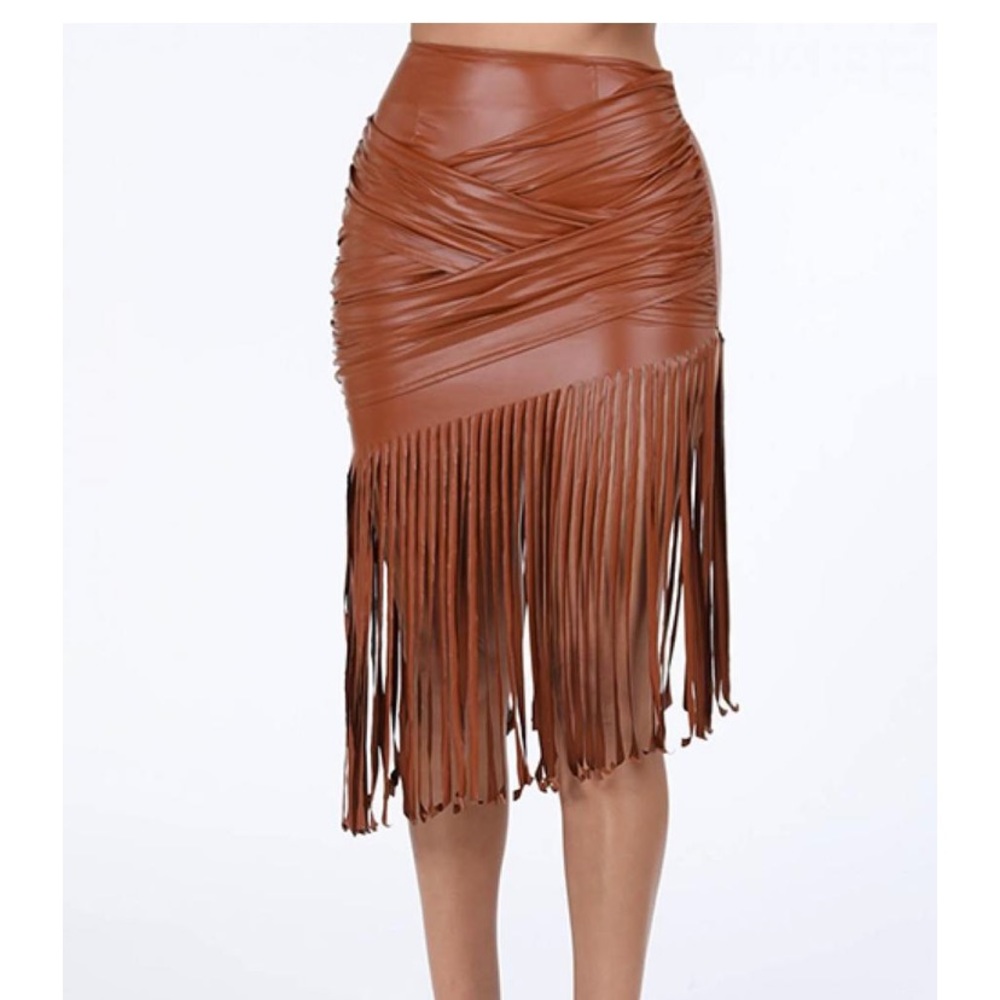 Fringe skirt